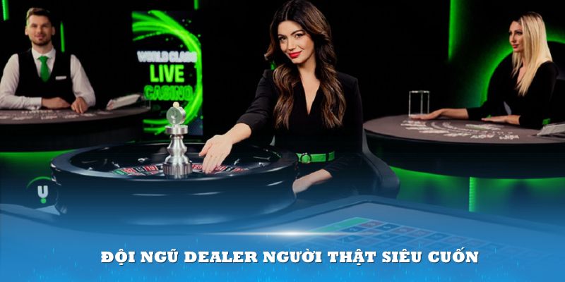 Bbin Live Casino FB88 có đội ngũ Dealer người thật siêu cuốn